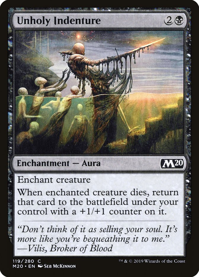 Unholy Indenture [Core Set 2020] | Total Play