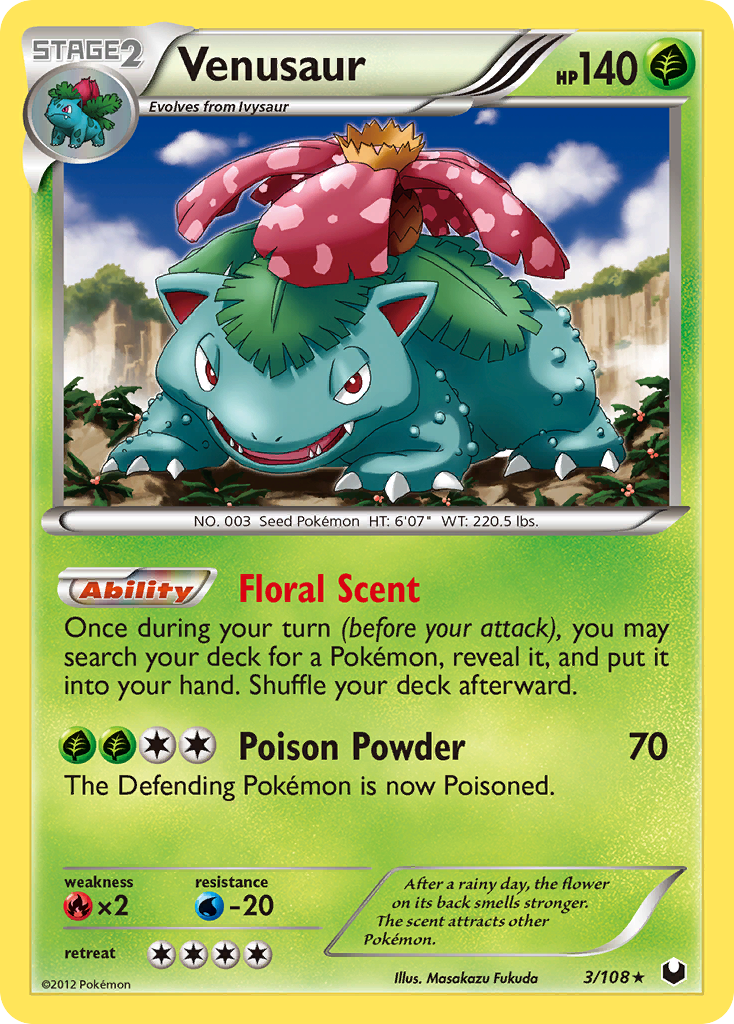 Venusaur (3/108) [Black & White: Dark Explorers] | Total Play