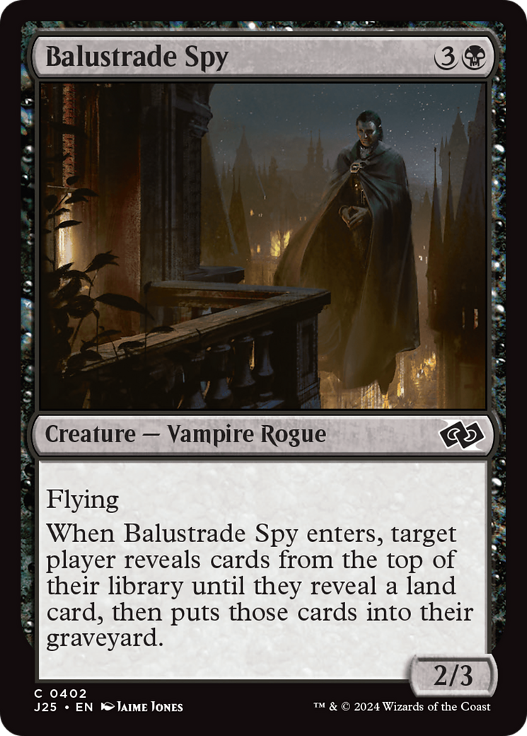 Balustrade Spy [Foundations Jumpstart] | Total Play