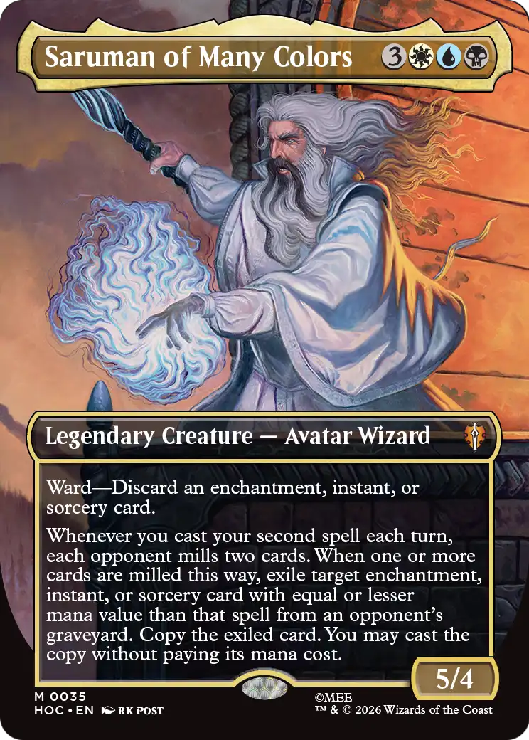 Saruman of Many Colors (Borderless) [The Hobbit: Eternal-Legal] | Total Play