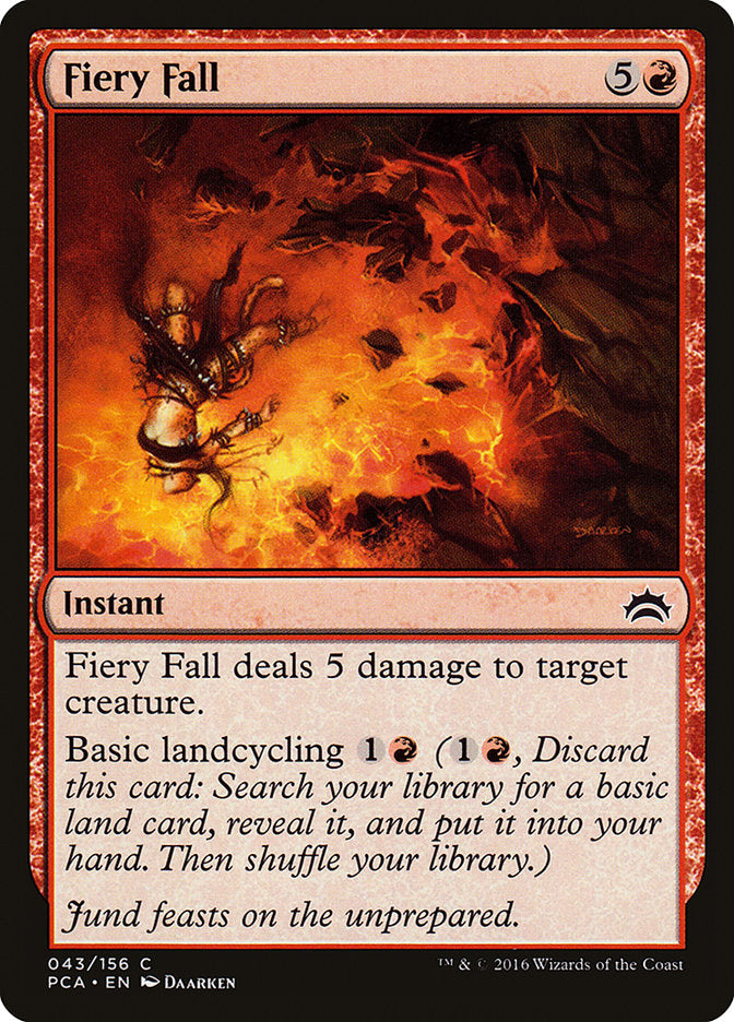 Fiery Fall [Planechase Anthology] | Total Play