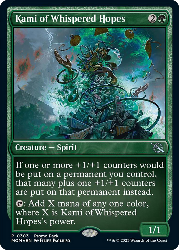 Kami of Whispered Hopes (Promo Pack) [March of the Machine Promos] | Total Play