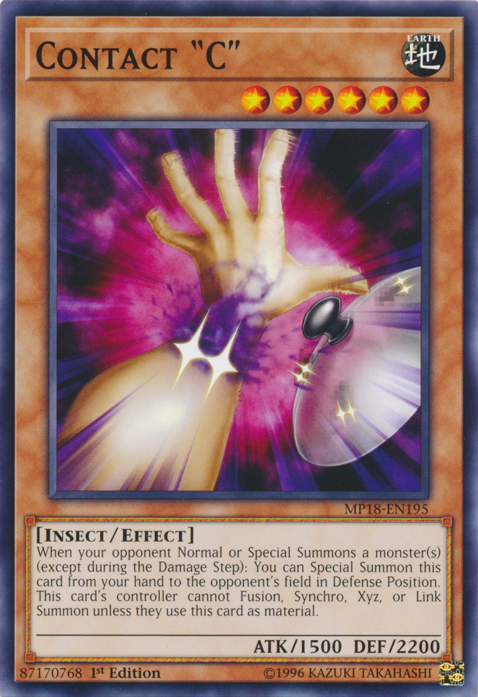 Contact "C" [MP18-EN195] Common | Total Play