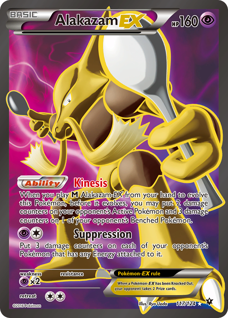 Alakazam EX (117/124) [XY: Fates Collide] | Total Play