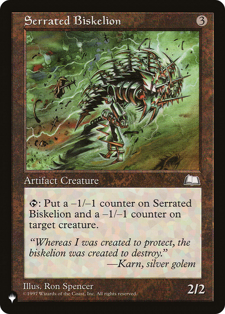 Serrated Biskelion [The List] | Total Play