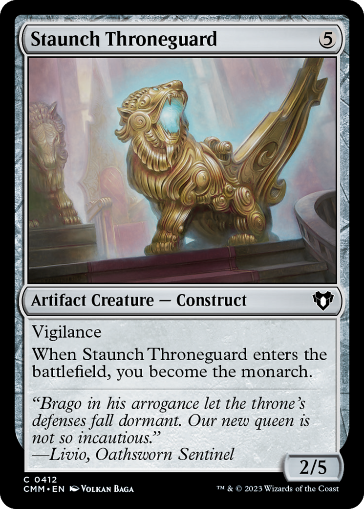 Staunch Throneguard [Commander Masters] | Total Play