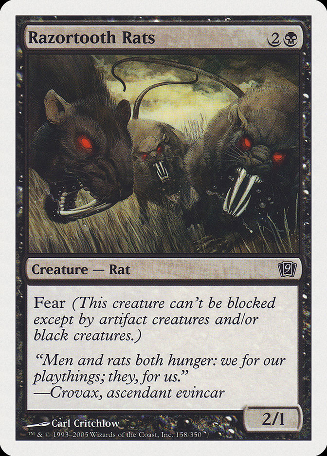Razortooth Rats [Ninth Edition] | Total Play