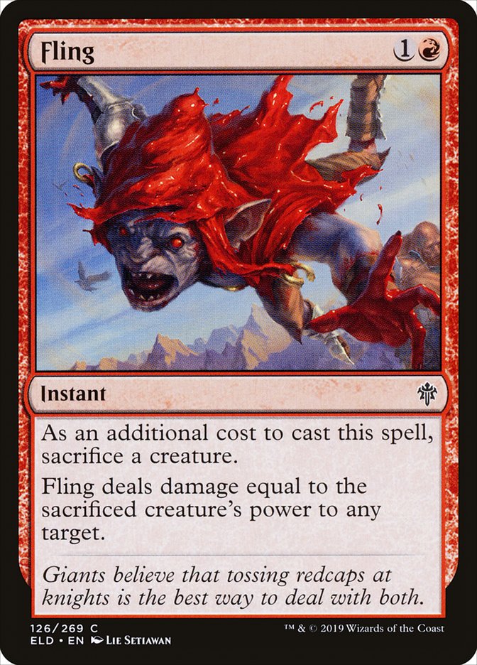 Fling [Throne of Eldraine] | Total Play