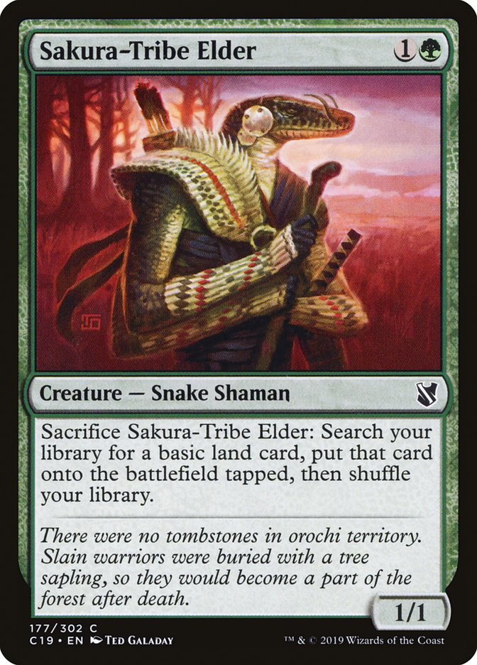 Sakura-Tribe Elder [Commander 2019] | Total Play