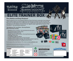 Sun & Moon: Burning Shadows - Elite Trainer Box | Total Play