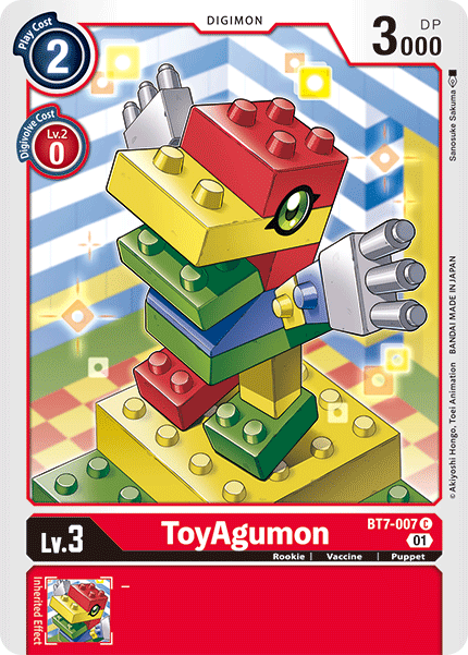 ToyAgumon [BT7-007] [Next Adventure] | Total Play