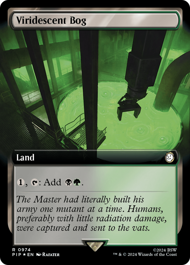 Viridescent Bog (Extended Art) (Surge Foil) [Fallout] | Total Play