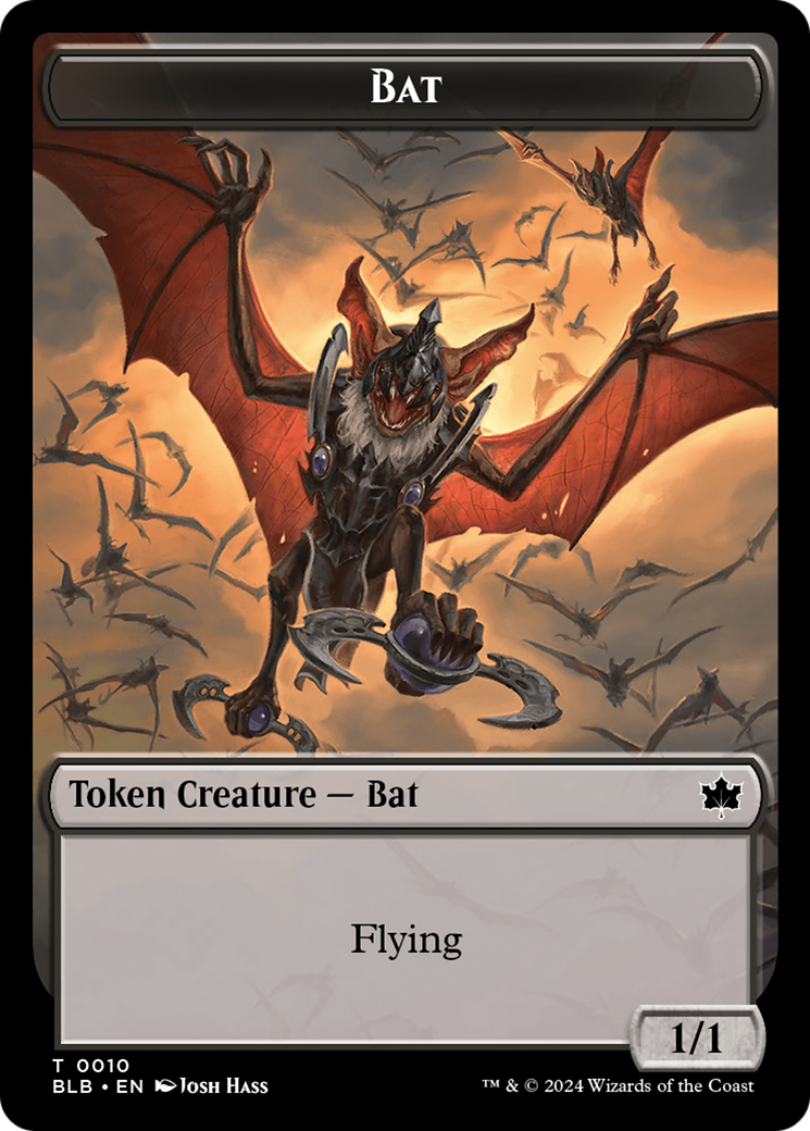 Bat Token [Bloomburrow Tokens] | Total Play