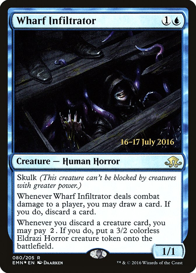 Wharf Infiltrator [Eldritch Moon Prerelease Promos] | Total Play