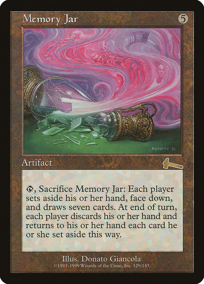 Memory Jar [Urza's Legacy] | Total Play
