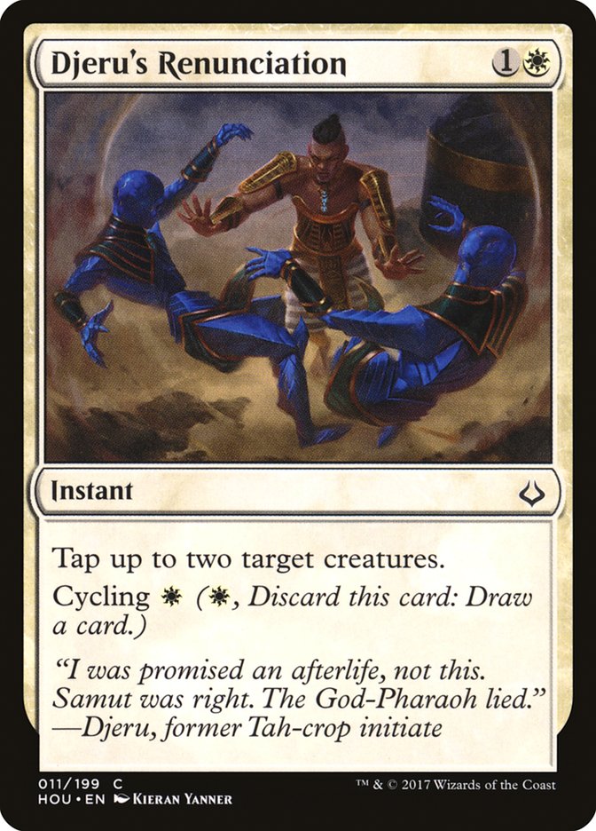 Djeru's Renunciation [Hour of Devastation] | Total Play