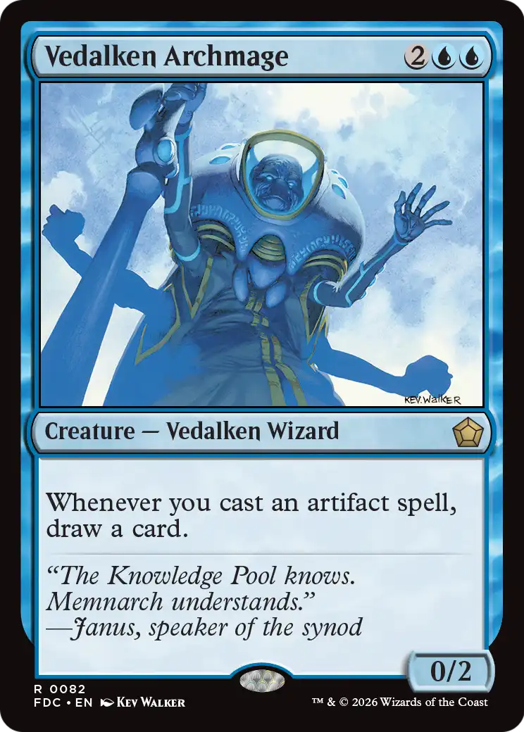Vedalken Archmage [Foundations Commander] | Total Play