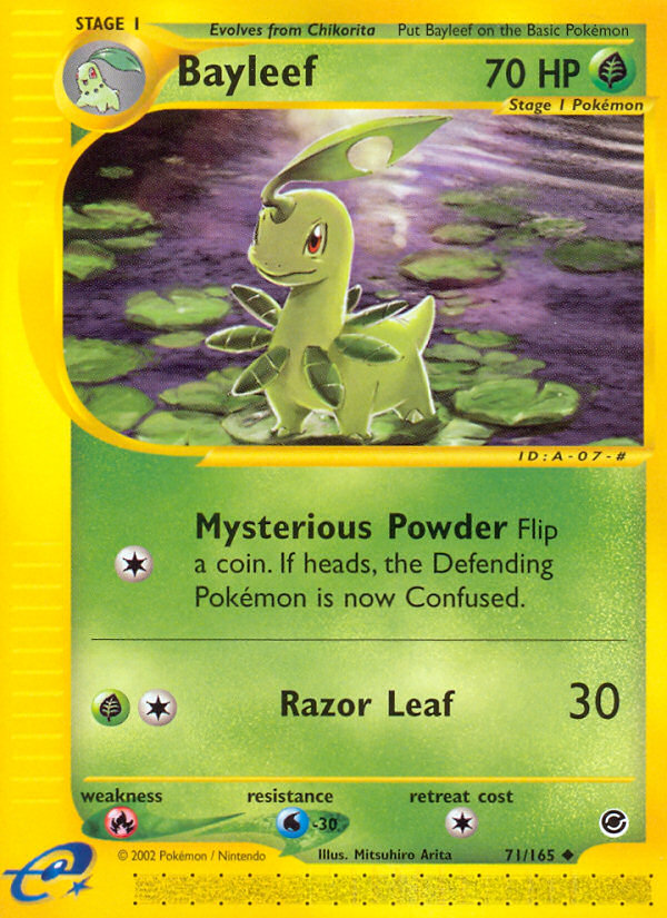 Bayleef (71/165) [Expedition: Base Set] | Total Play