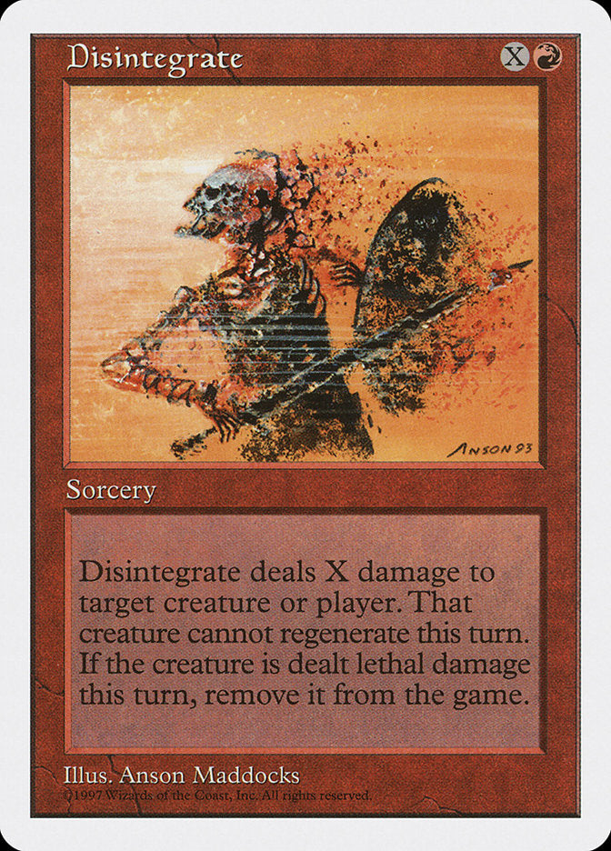 Disintegrate [Fifth Edition] | Total Play