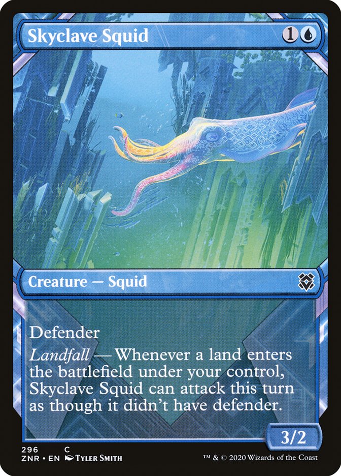 Skyclave Squid (Showcase) [Zendikar Rising] | Total Play