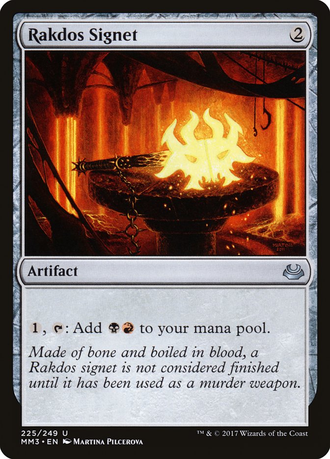 Rakdos Signet [Modern Masters 2017] | Total Play