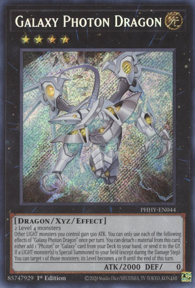 Galaxy Photon Dragon [PHHY-EN044] Secret Rare | Total Play