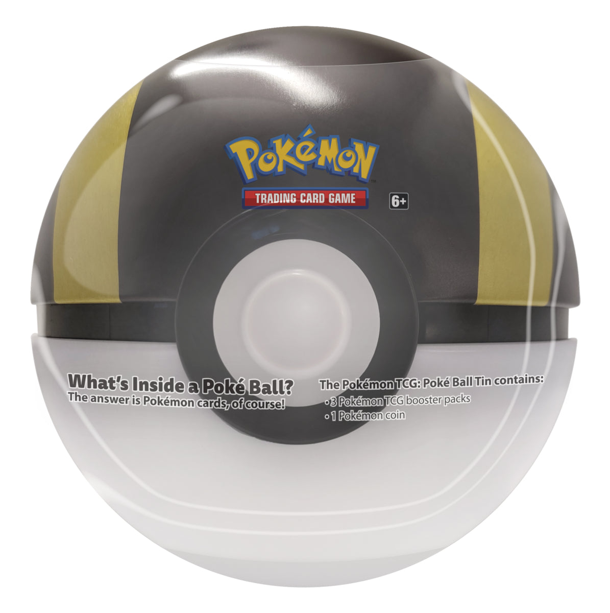 Poke Ball Tin (Ultra Ball/Winter 2021) | Total Play