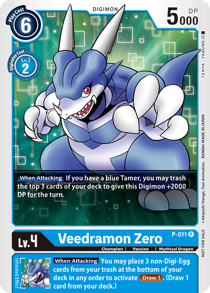 Veedramon Zero [P-011] [Promotional Cards] | Total Play