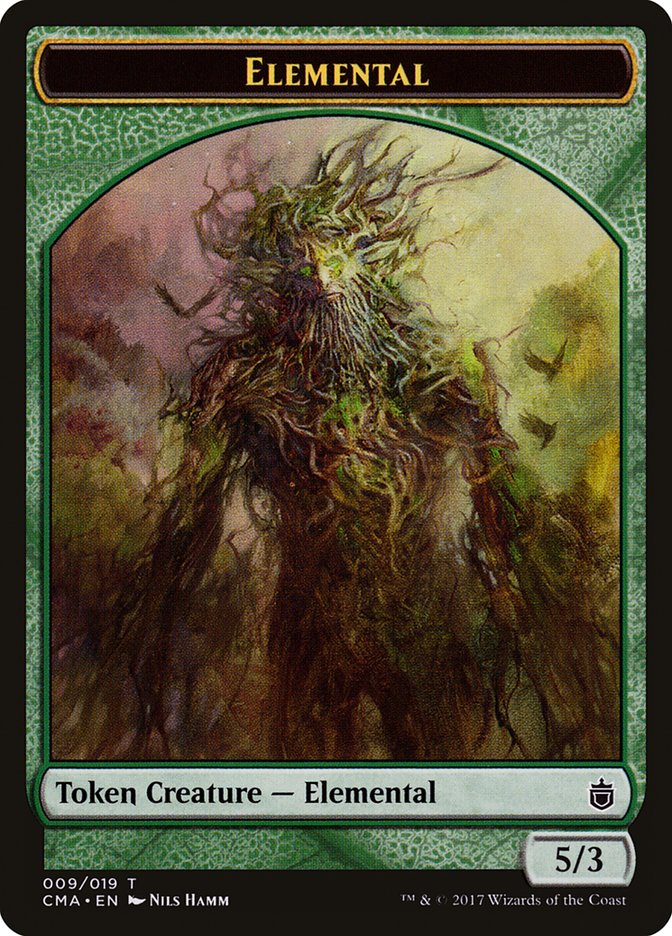 Elemental Token [Commander Anthology Tokens] | Total Play