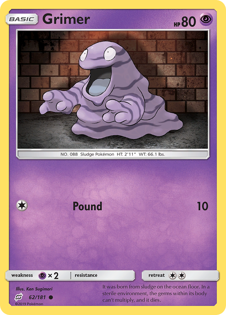 Grimer (62/181) [Sun & Moon: Team Up] | Total Play