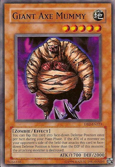Giant Axe Mummy [DB2-EN223] Common | Total Play