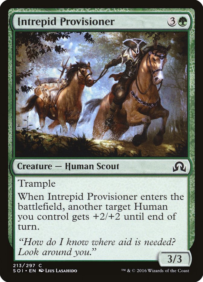 Intrepid Provisioner [Shadows over Innistrad] | Total Play