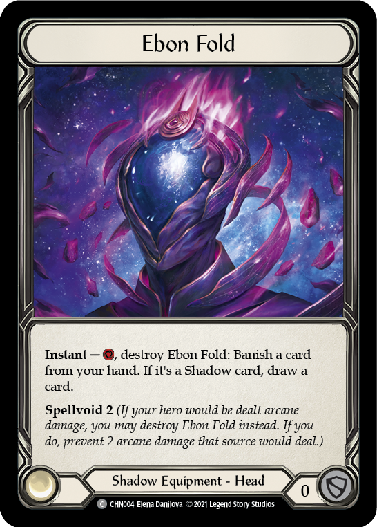 Ebon Fold [CHN004] (Monarch Chane Blitz Deck) | Total Play