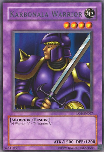 Karbonala Warrior [LOB-EN067] Rare | Total Play