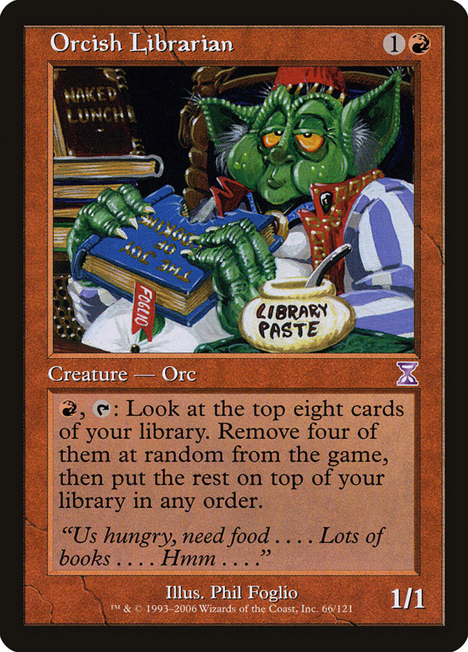 Orcish Librarian [Time Spiral Timeshifted] | Total Play