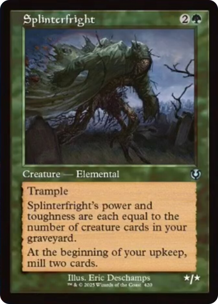 Splinterfright (Retro Frame) [Innistrad Remastered] | Total Play