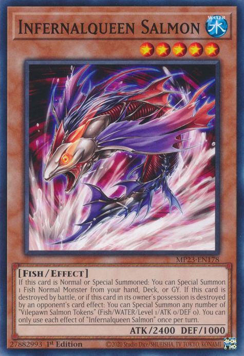 Infernalqueen Salmon [MP23-EN178] Common | Total Play