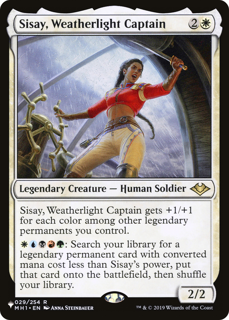 Sisay, Weatherlight Captain [Secret Lair: From Cute to Brute] | Total Play