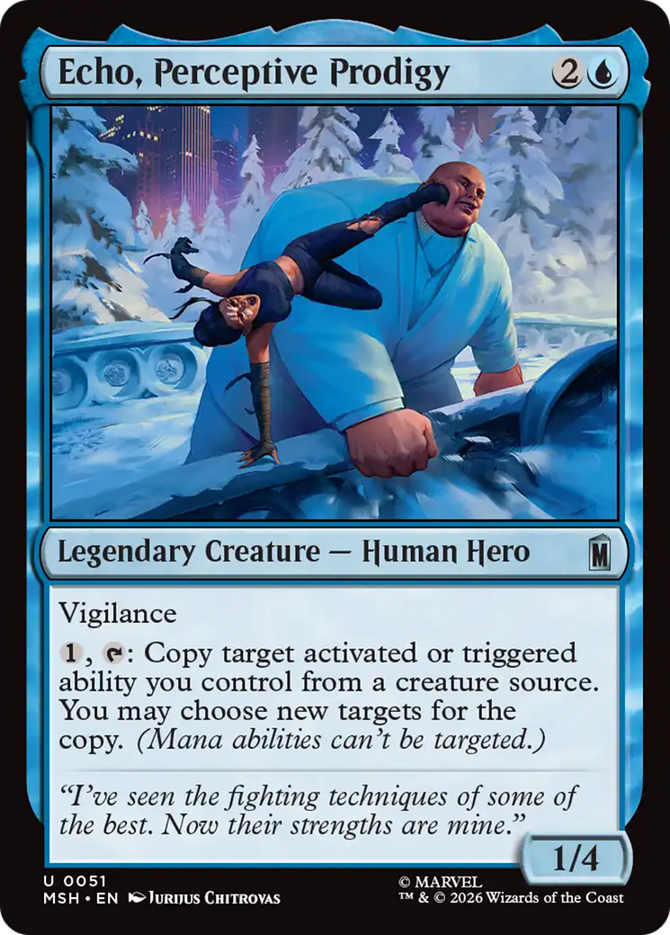 Echo, Perceptive Prodigy [Marvel Super Heroes] | Total Play