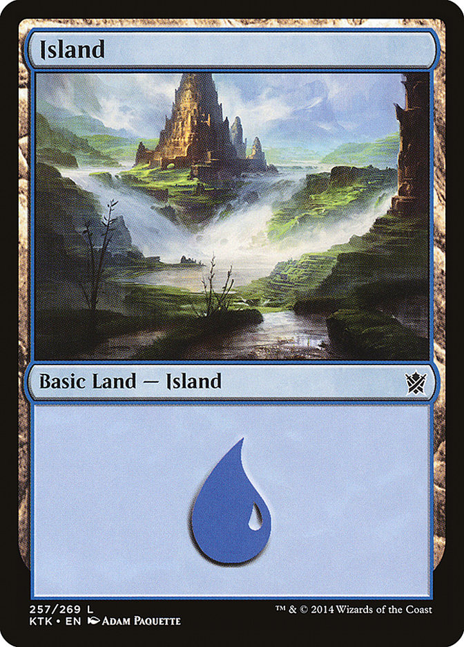 Island (257) [Khans of Tarkir] | Total Play