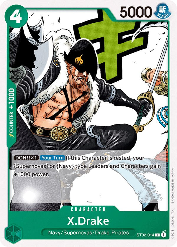 X.Drake [Starter Deck: Worst Generation] | Total Play