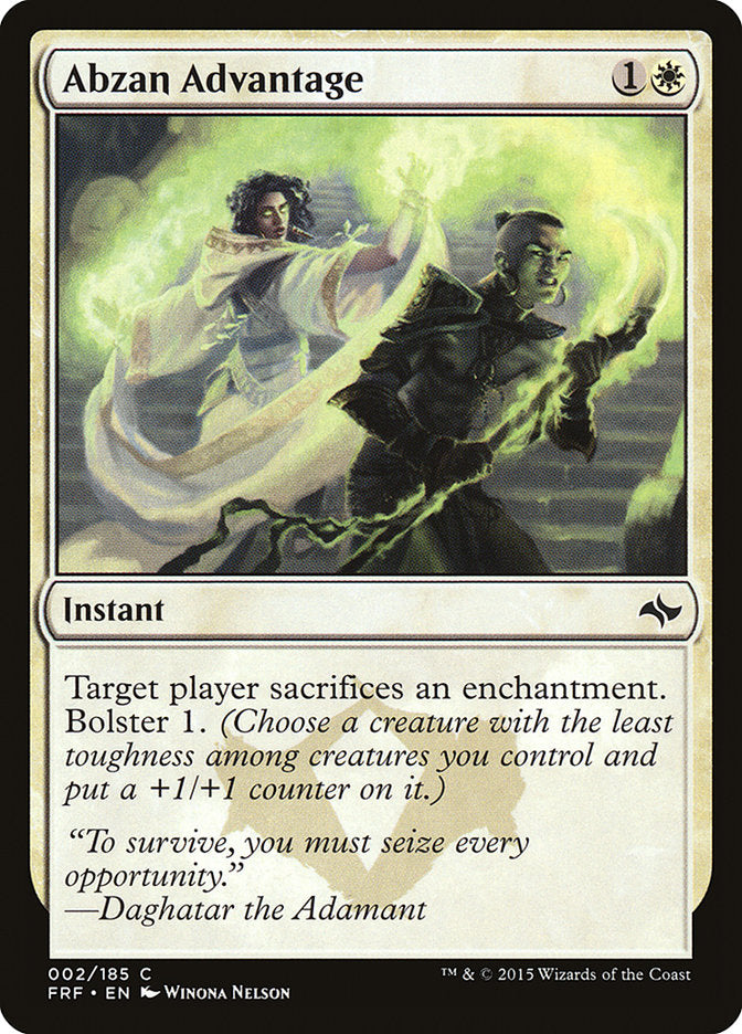 Abzan Advantage [Fate Reforged] | Total Play
