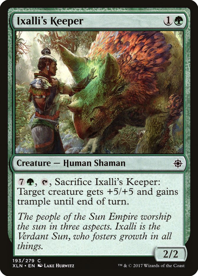 Ixalli's Keeper [Ixalan] | Total Play