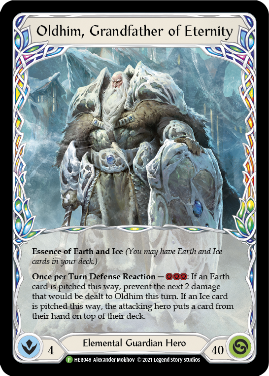 Oldhim, Grandfather of Eternity [HER048] (Promo)  Rainbow Foil | Total Play