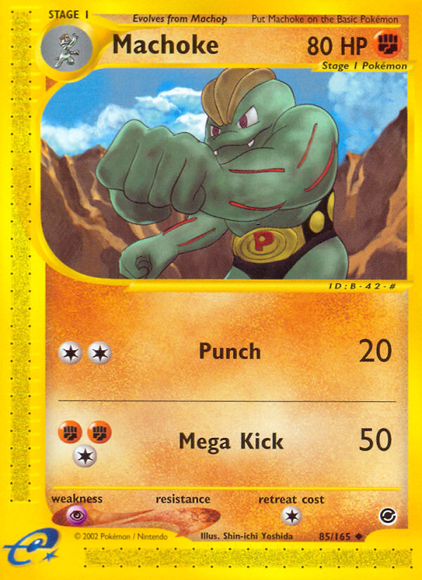 Machoke (85/165) [Expedition: Base Set] | Total Play