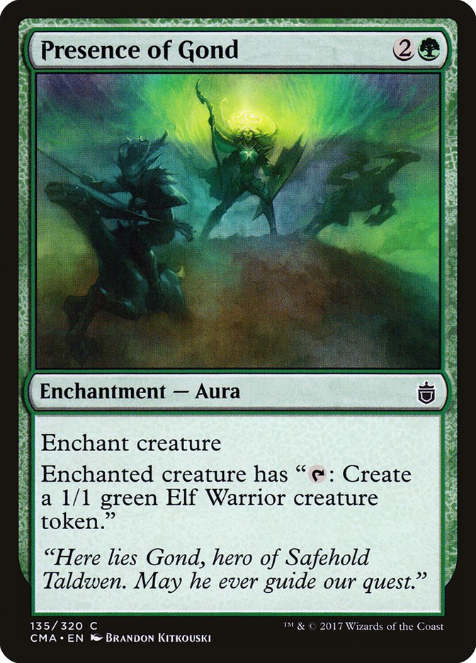 Presence of Gond [Commander Anthology] | Total Play