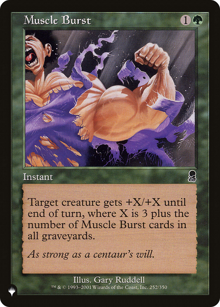 Muscle Burst [The List] | Total Play