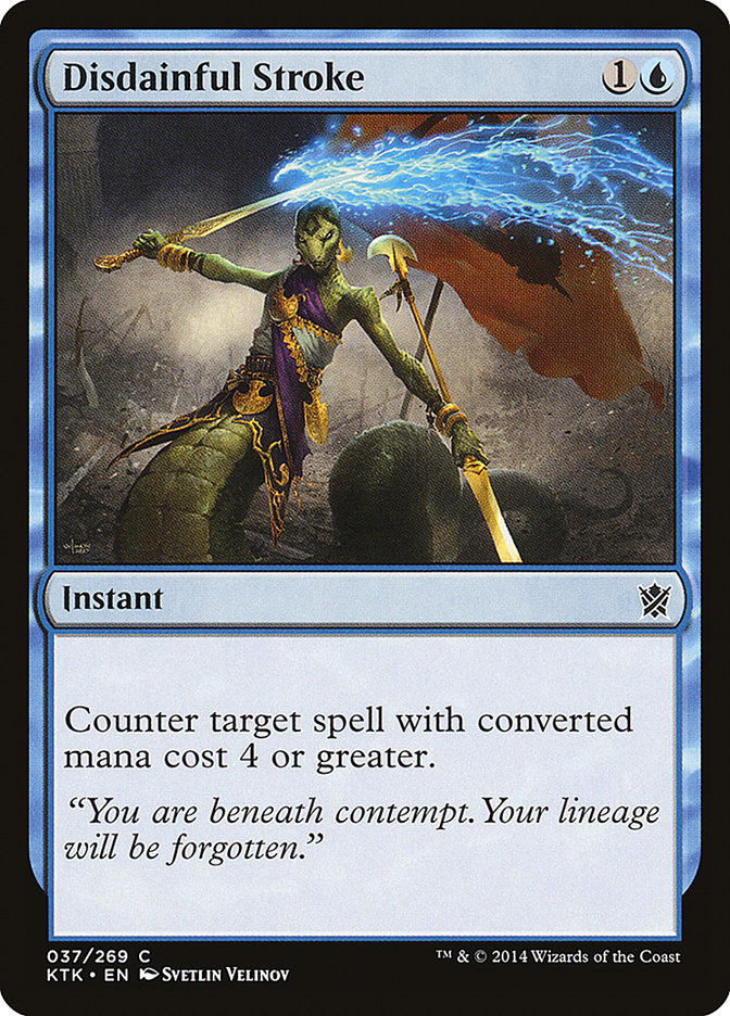 Disdainful Stroke [Khans of Tarkir] | Total Play