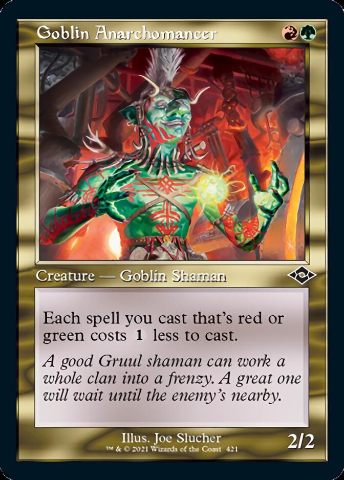 Goblin Anarchomancer (Retro Foil Etched) [Modern Horizons 2] | Total Play