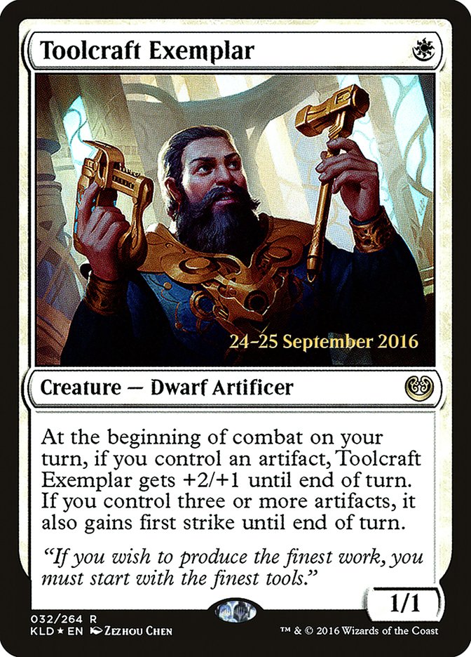 Toolcraft Exemplar [Kaladesh Prerelease Promos] | Total Play
